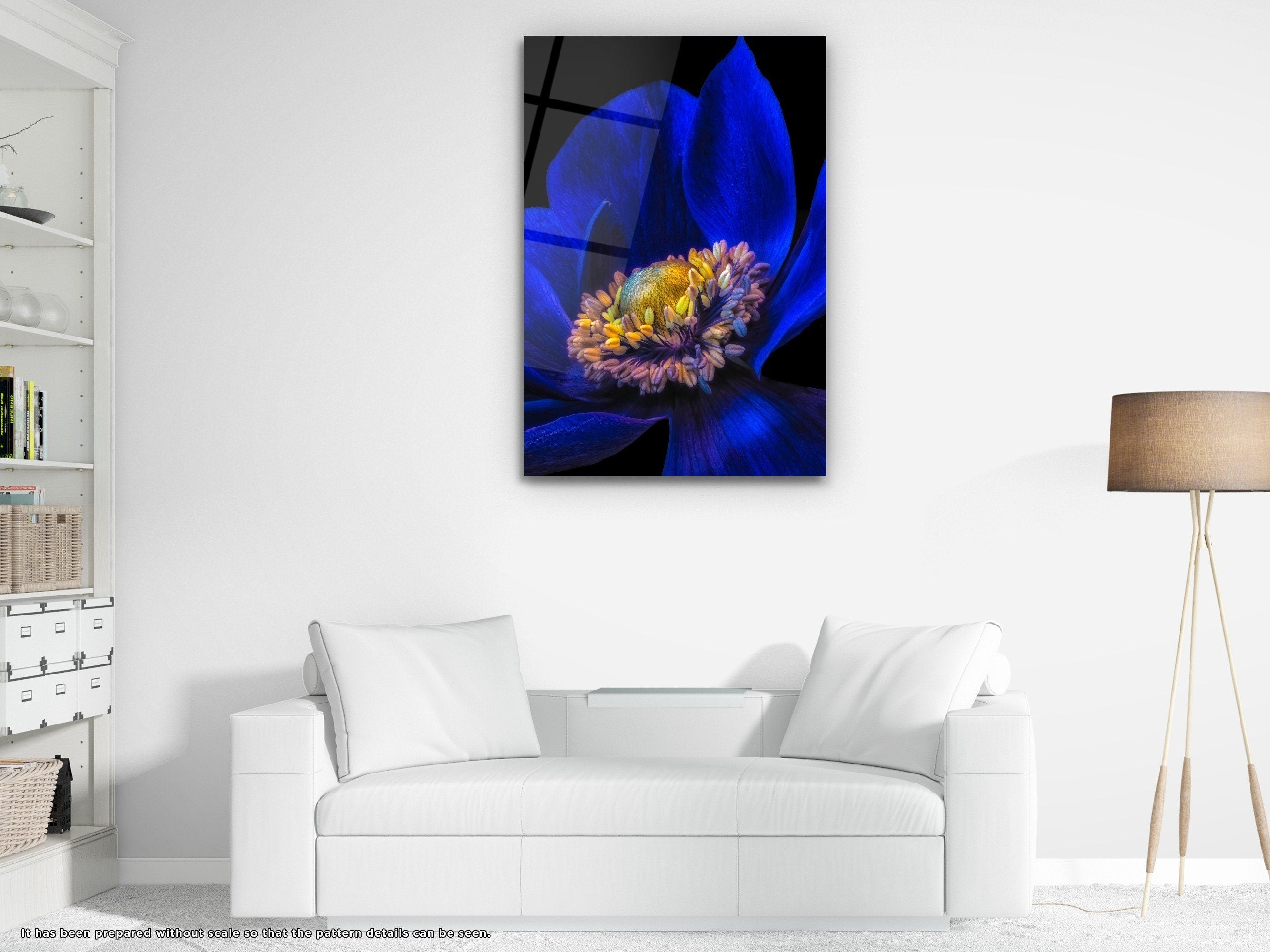 Flower - Glass Wall Art