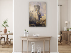 Historical Castle - Glass Wall Art