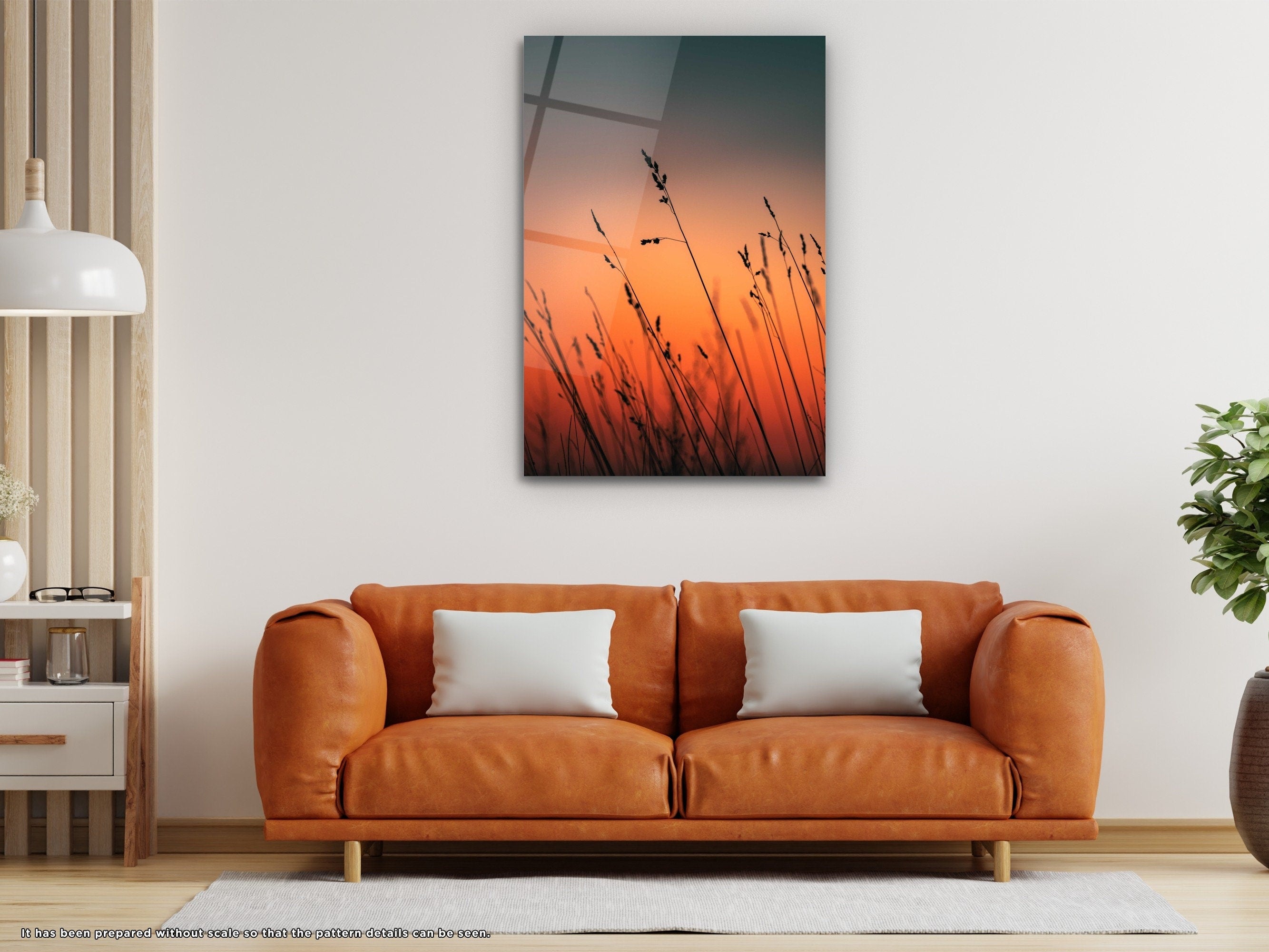 Warm Nature - Glass Wall Art