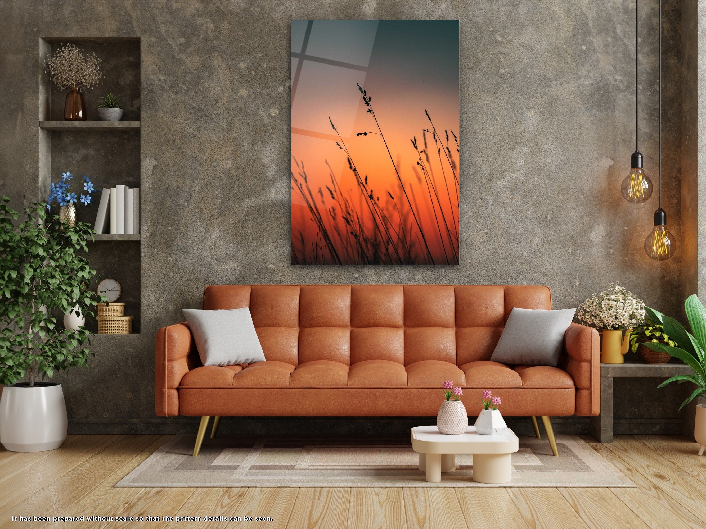 Warm Nature - Glass Wall Art