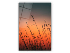 Warm Nature - Glass Wall Art