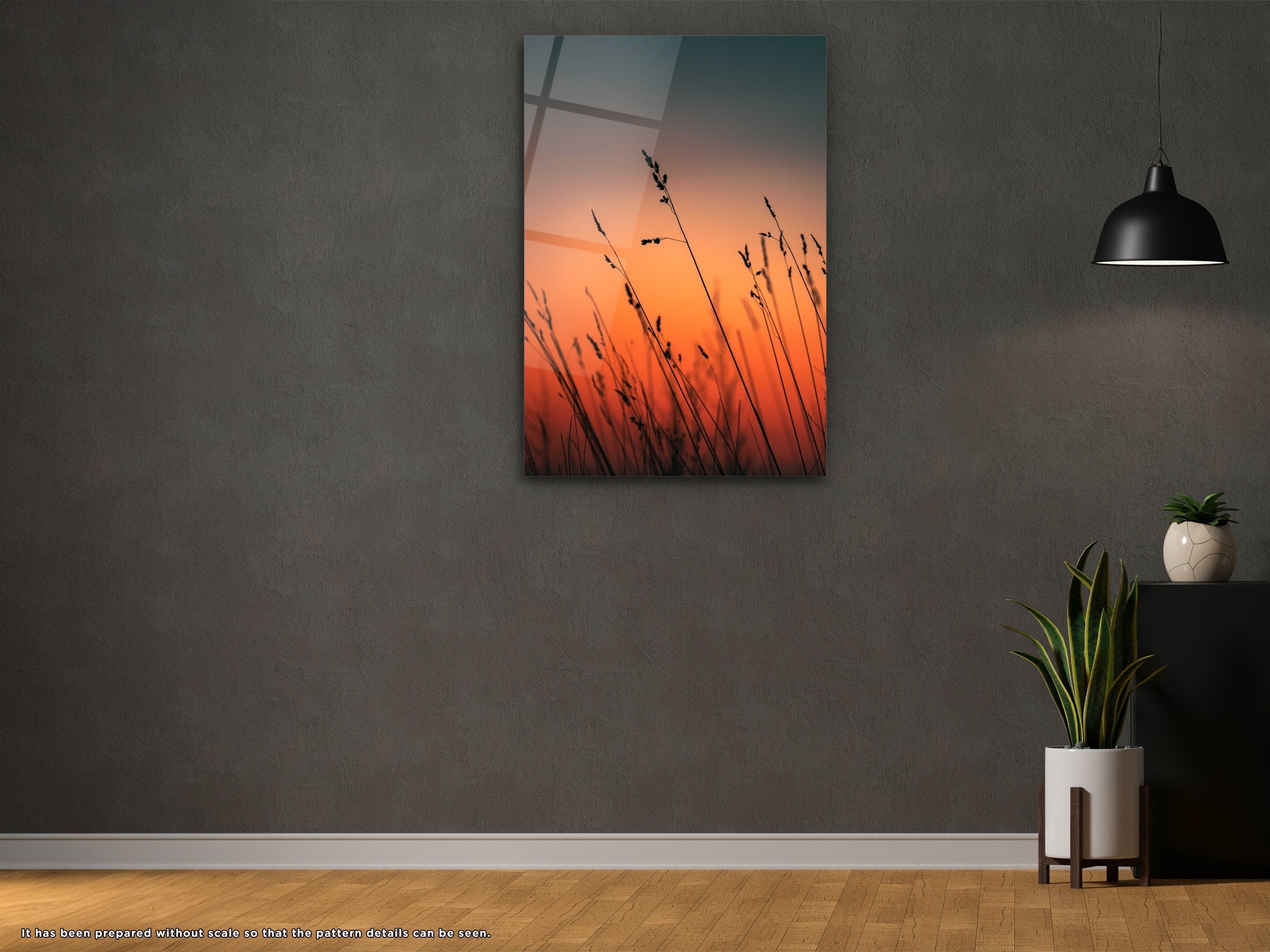 Warm Nature - Glass Wall Art