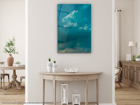 Clouds - Glass Wall Art