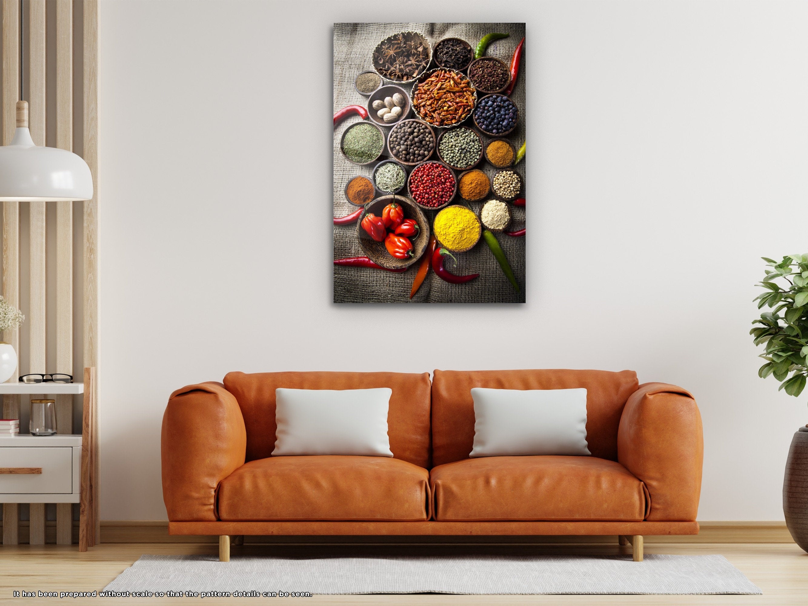 Spices - Glass Wall Art