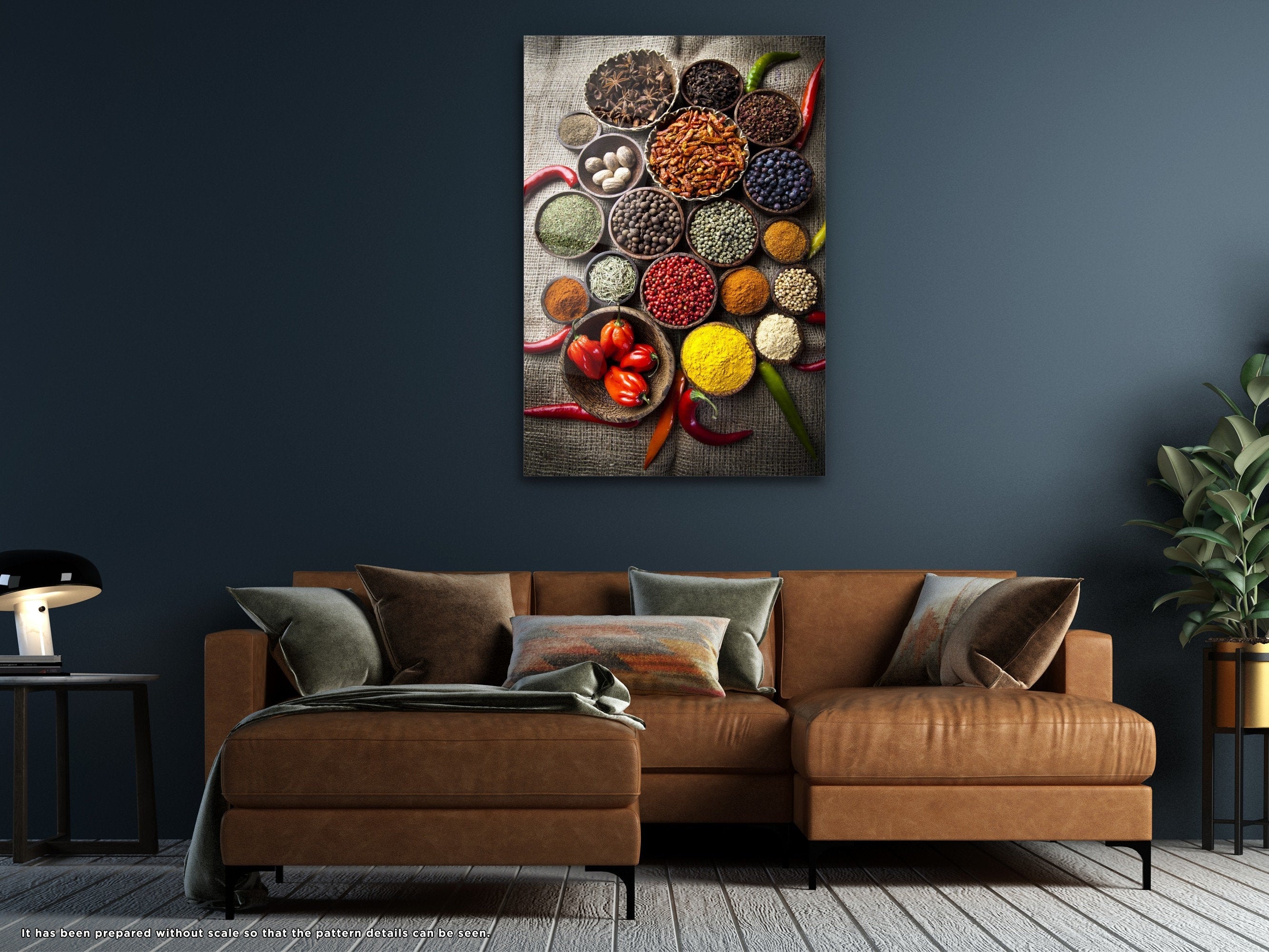 Spices - Glass Wall Art