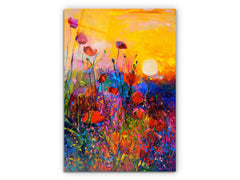 Oil Painting Nature - Glass Wall Art