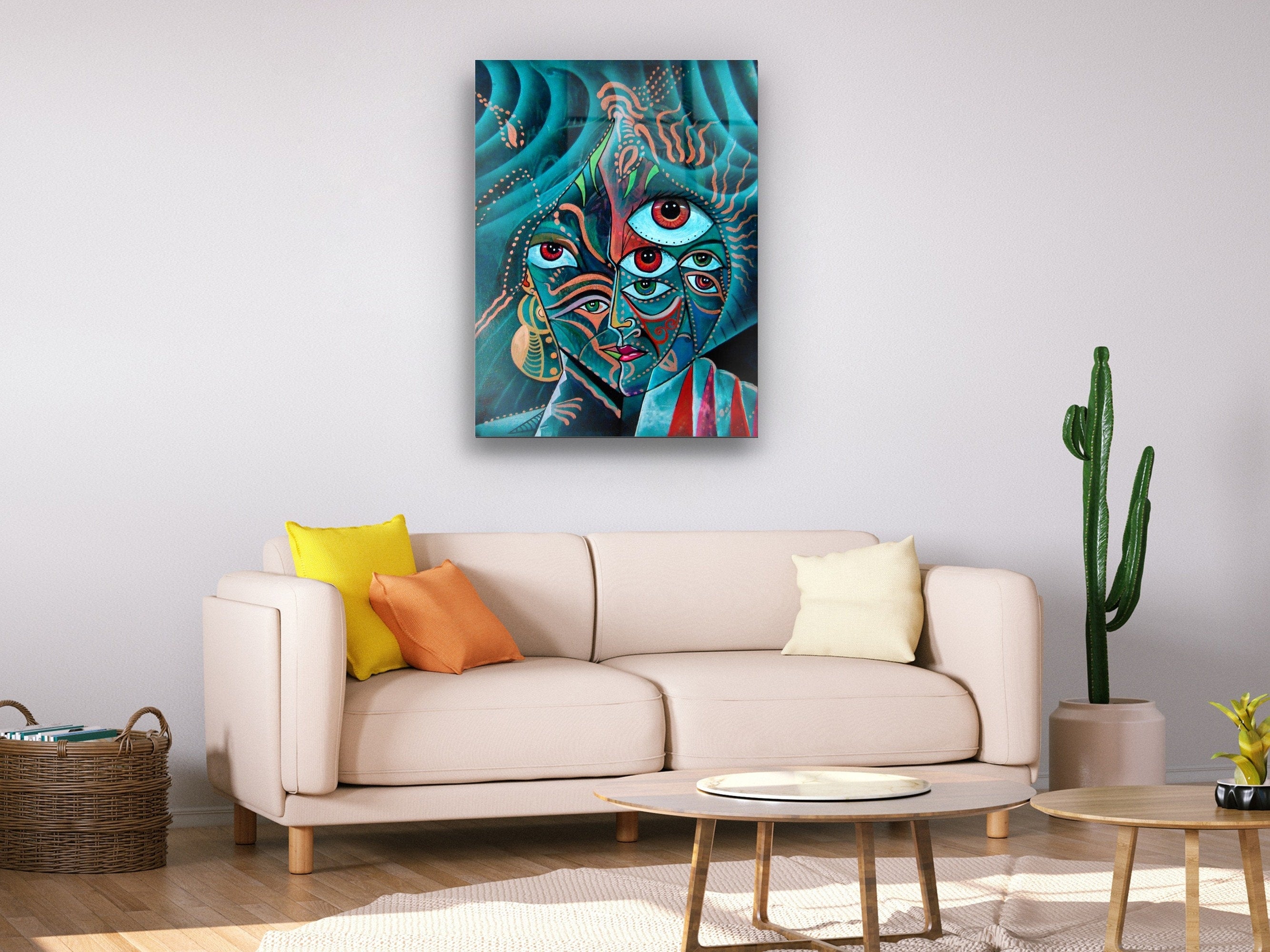 Southsayer's Eyes - Glass Wall Art