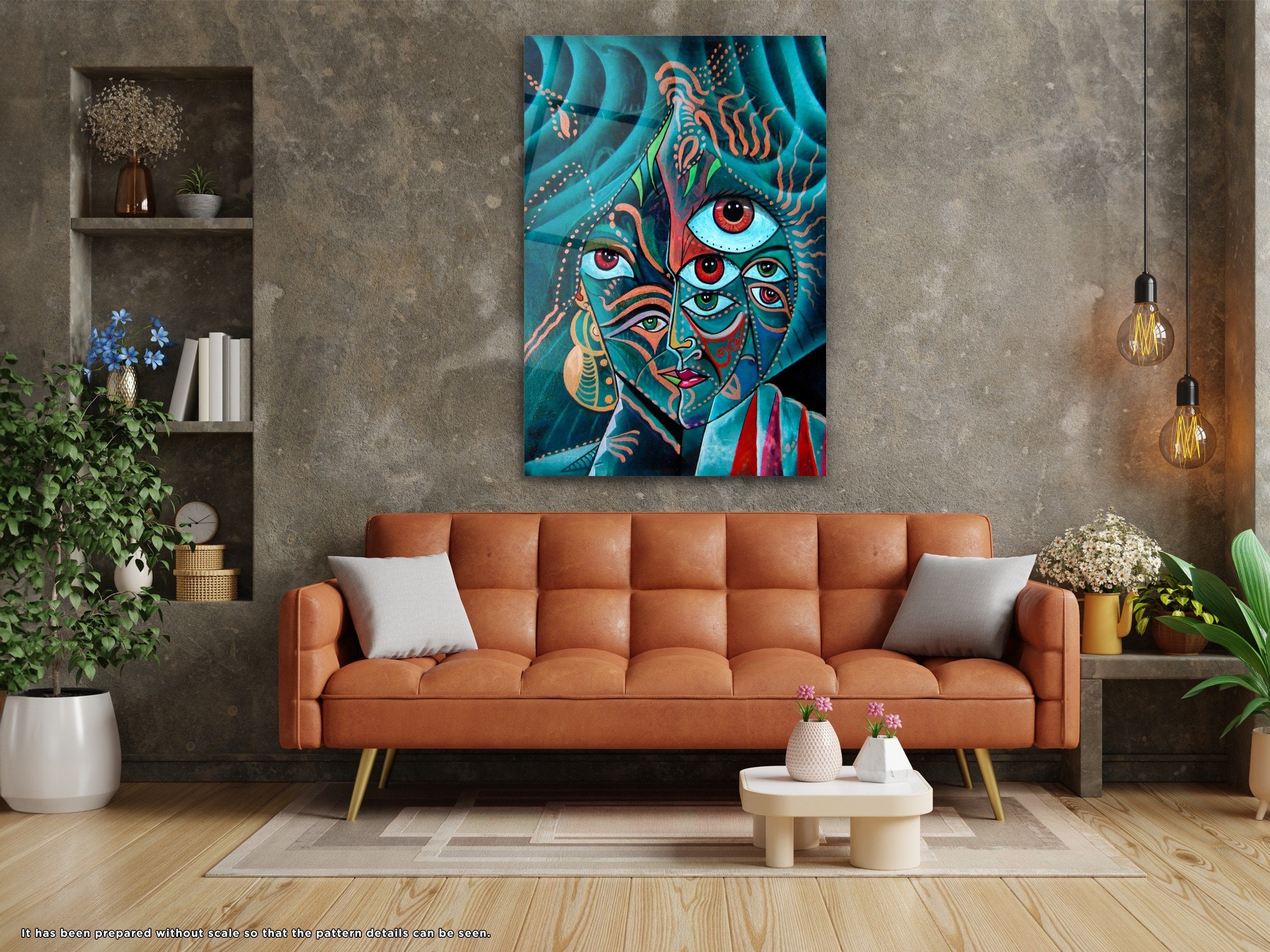 Southsayer's Eyes - Glass Wall Art