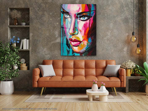 EXPRESSIVE SOUL V2 - Glass Wall Art