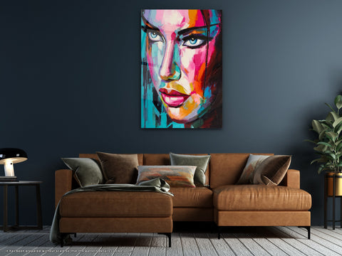 EXPRESSIVE SOUL V2 - Glass Wall Art