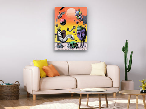 Art of Imagination - Glass Wall Art