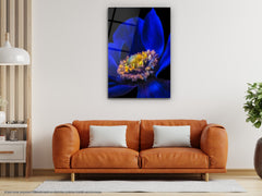 Flower - Glass Wall Art