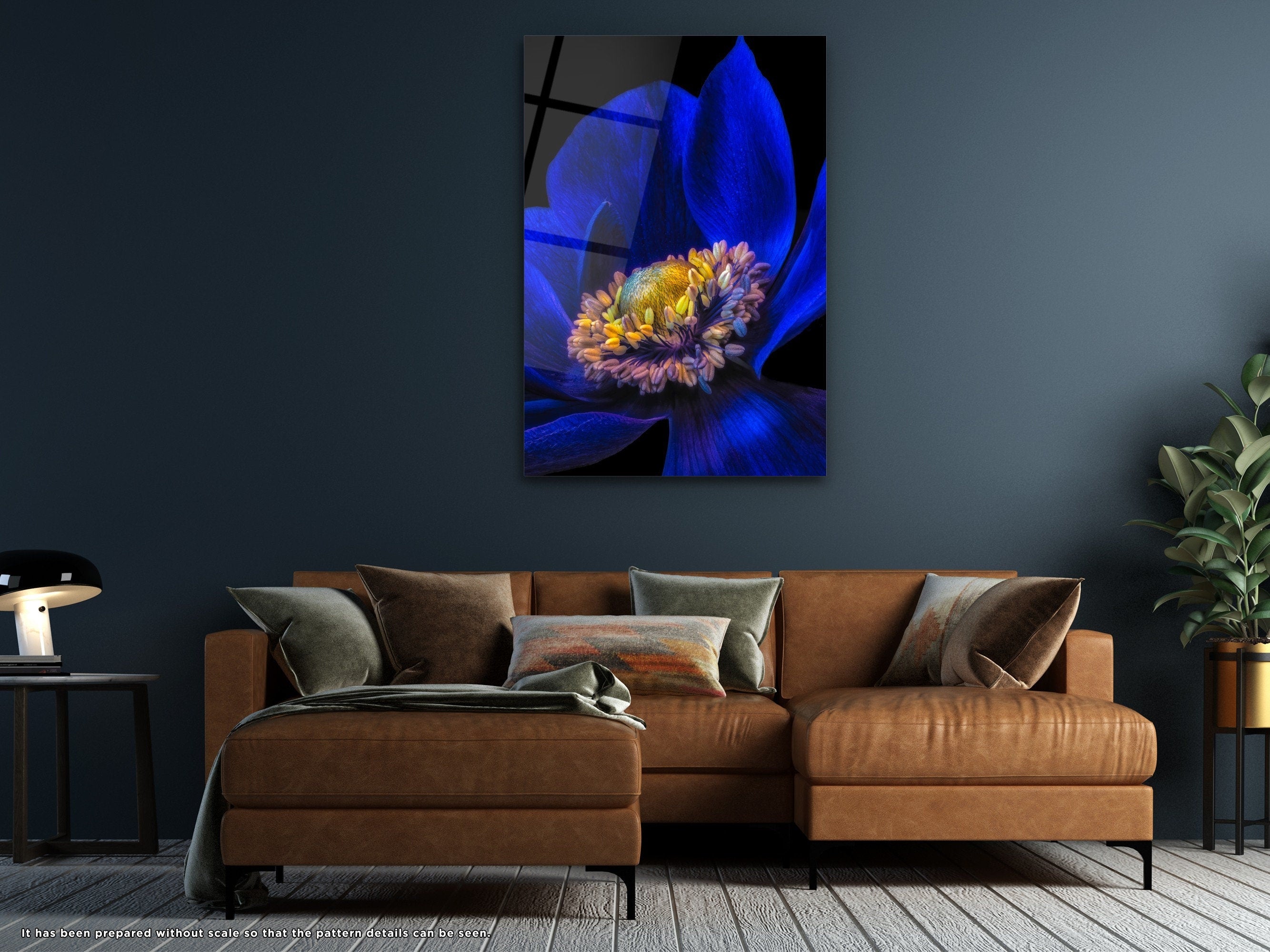 Flower - Glass Wall Art