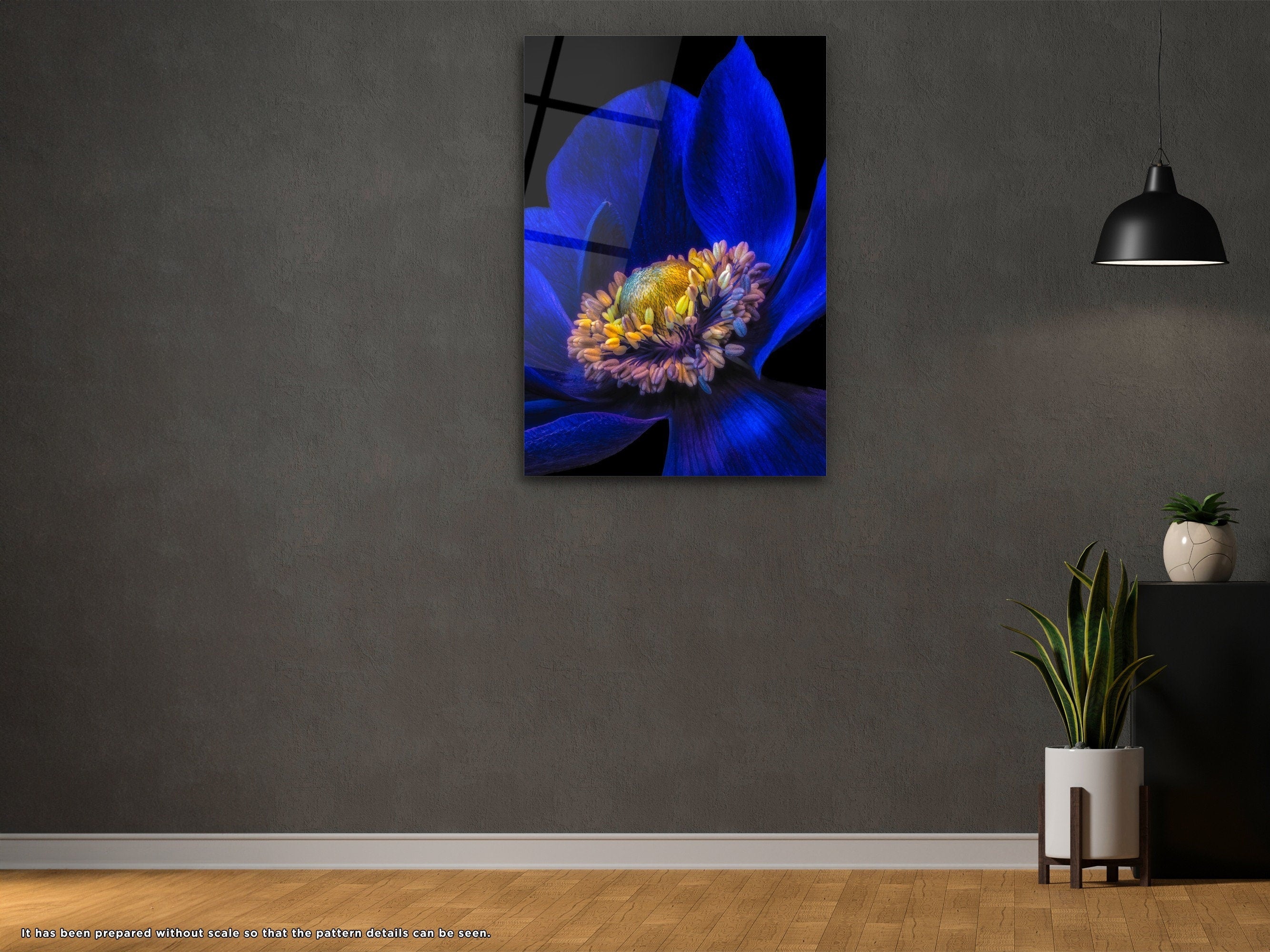 Flower - Glass Wall Art