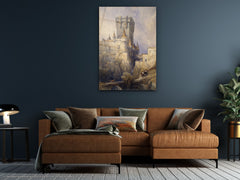 Historical Castle - Glass Wall Art