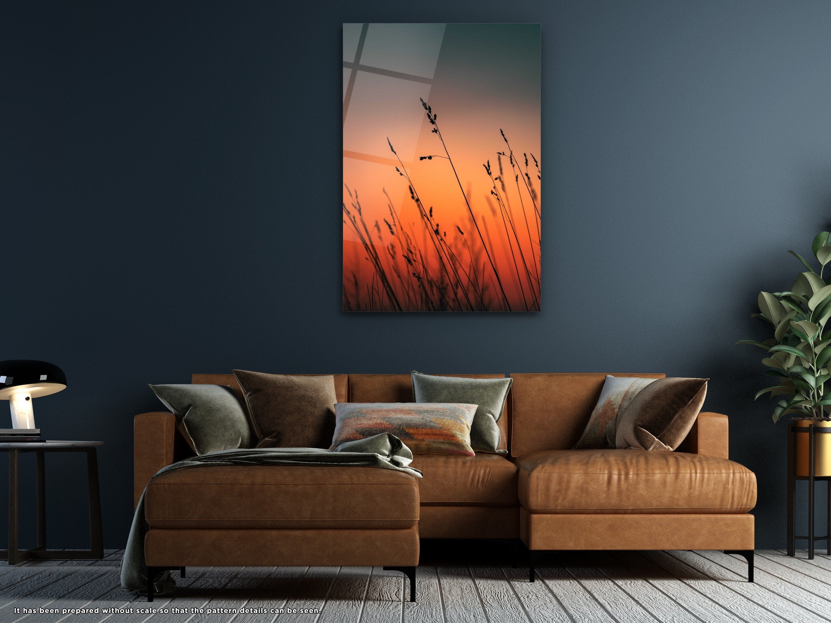 Warm Nature - Glass Wall Art