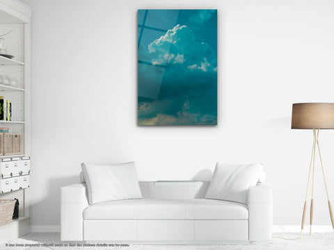 Clouds - Glass Wall Art