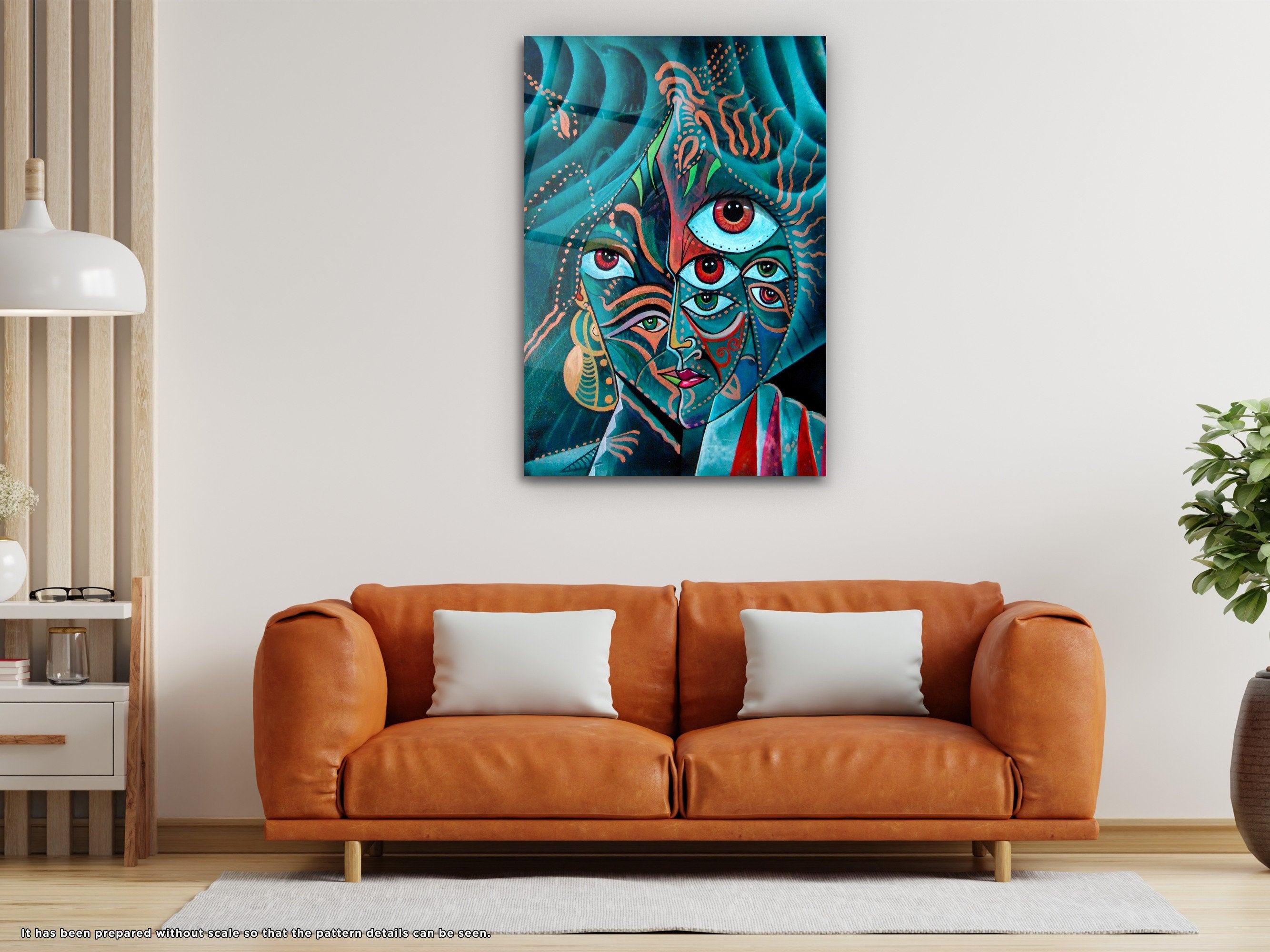 Southsayer's Eyes - Glass Wall Art