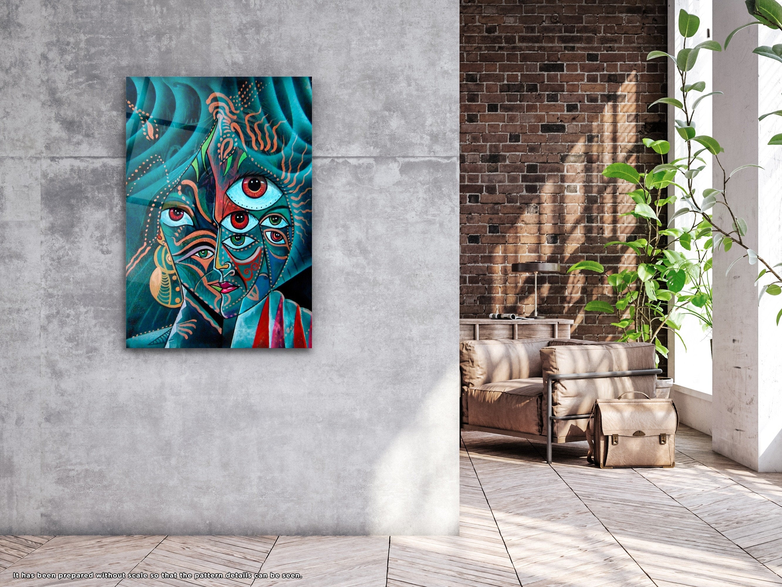 Southsayer's Eyes - Glass Wall Art