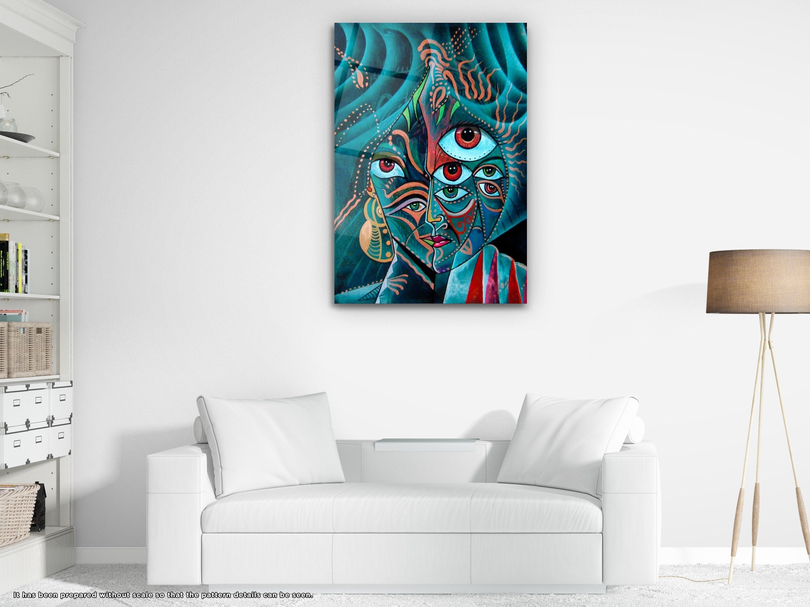 Southsayer's Eyes - Glass Wall Art