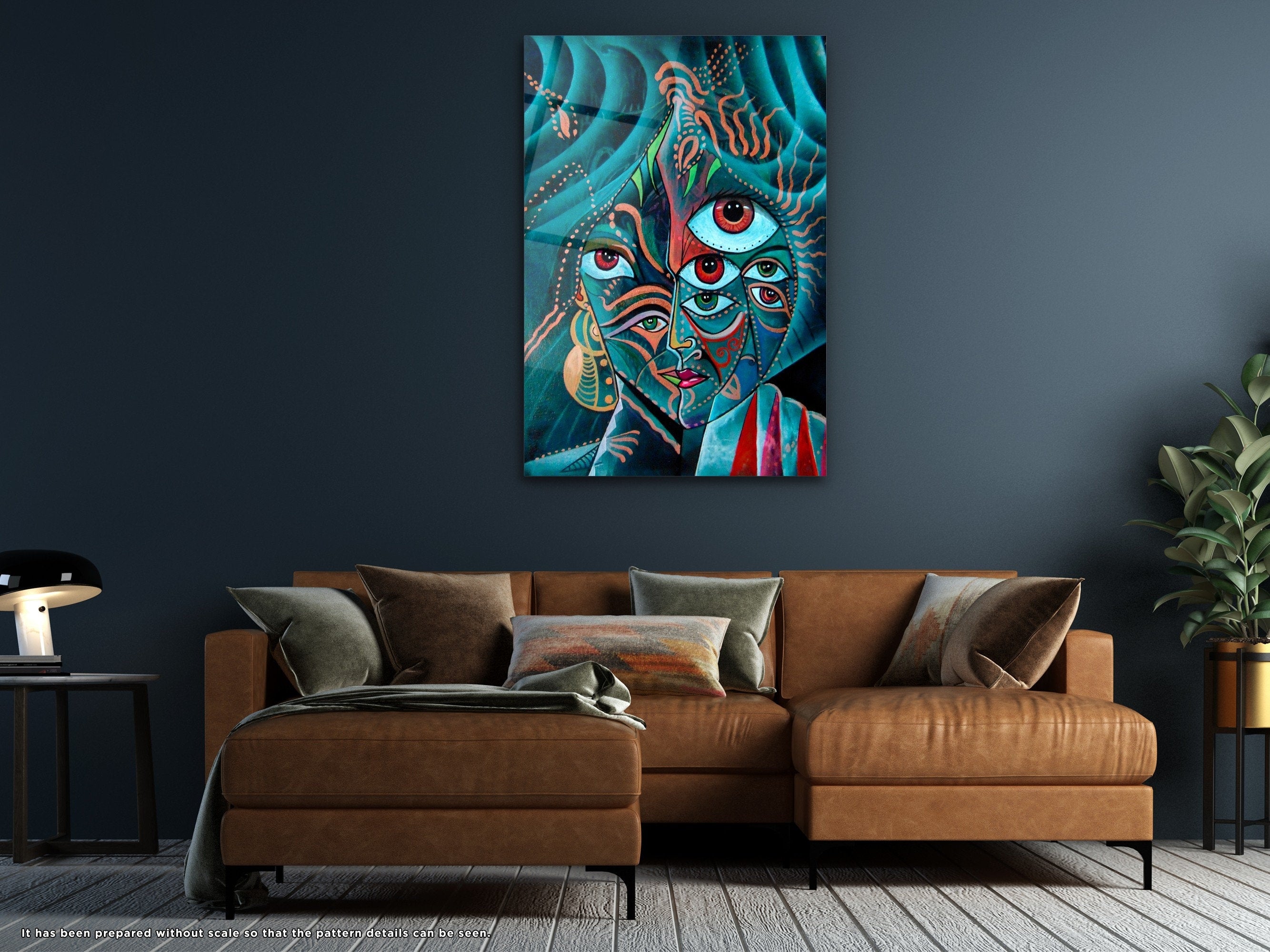 Southsayer's Eyes - Glass Wall Art