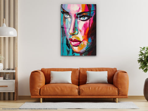 EXPRESSIVE SOUL V2 - Glass Wall Art