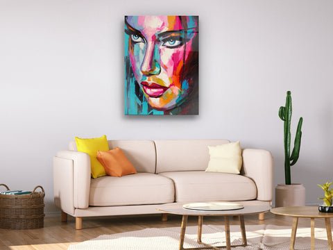 EXPRESSIVE SOUL V2 - Glass Wall Art