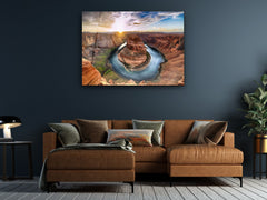 ・"mystery of Glen Canyon"・Glass Wall Art