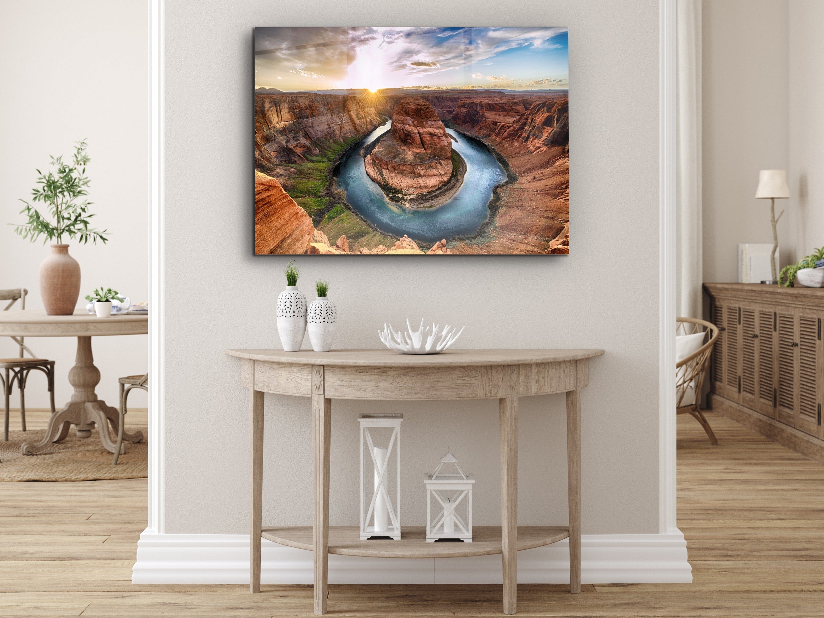 ・"mystery of Glen Canyon"・Glass Wall Art